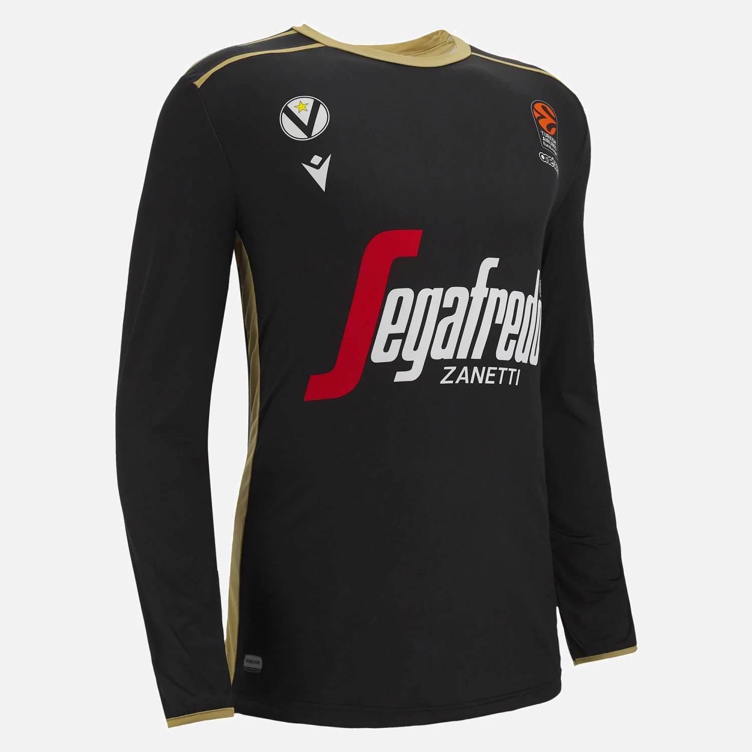 Virtus Bologna Europa 2022/23 Adults' Shooting Shirt 1 Virtus Bologna Europa 2022/23 Adults' Shooting Shirt