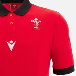 Rugby World Cup 2023 Welsh Rugby Adults' Fan Line Cotton Piquet Polo Shirt 6 Rugby World Cup 2023 Welsh Rugby Adults' Fan Line Cotton Piquet Polo Shirt -Boutique Jersey Discount Store 09df6c1bdb851ce21a7681357673f56f58564026 03