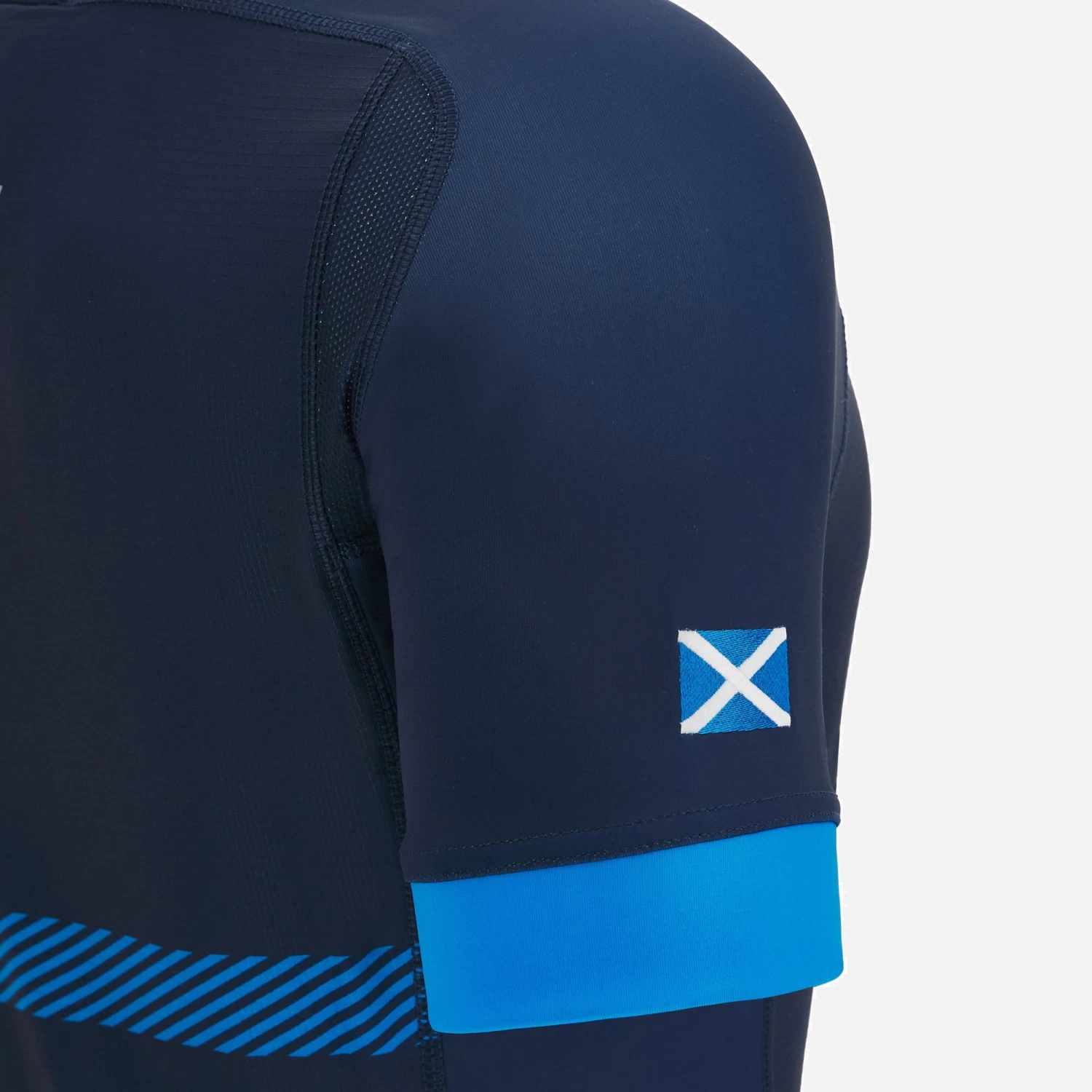 Scotland Rugby 2022/23 7s Home Body Fit Match Shirt 4 Scotland Rugby 2022/23 7s Home Body Fit Match Shirt - Image 4