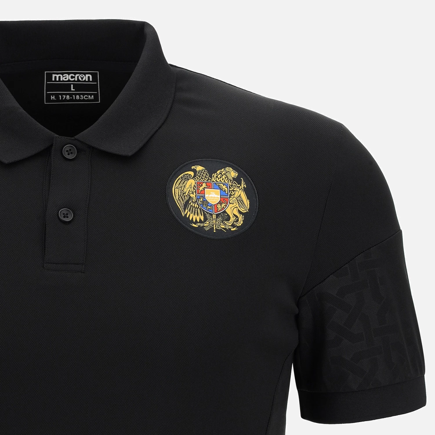 Football Federation Of Armenia 2022/23 Adults' Player Travel Polo Shirt 3 Football Federation Of Armenia 2022/23 Adults' Player Travel Polo Shirt - Image 3