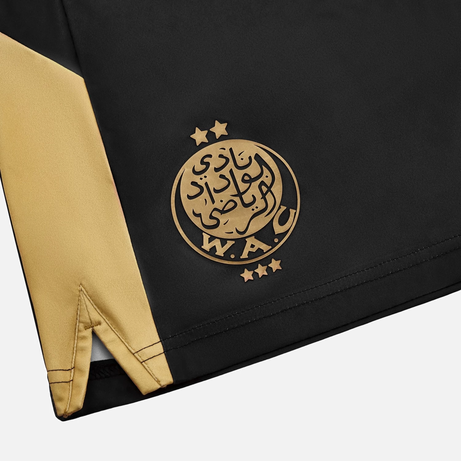 Wydad Casablanca 2023/24 Adults' Black Shorts 3 Wydad Casablanca 2023/24 Adults' Black Shorts - Image 3