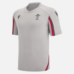 Welsh Rugby 2022/23 Grey Training Tee