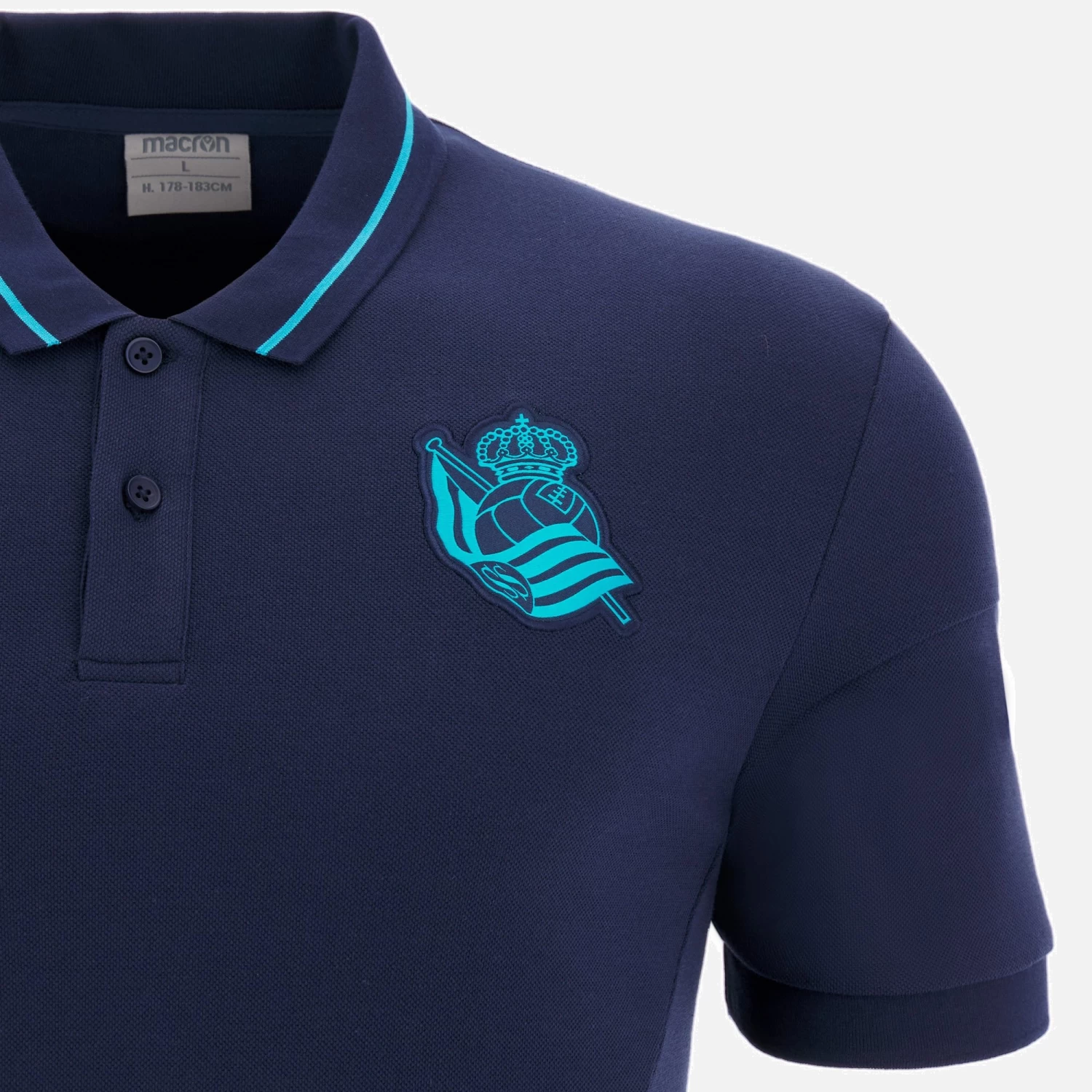 Real Sociedad 2022/23 Adults' Travel Polo Shirt 3 Real Sociedad 2022/23 Adults' Travel Polo Shirt - Image 3