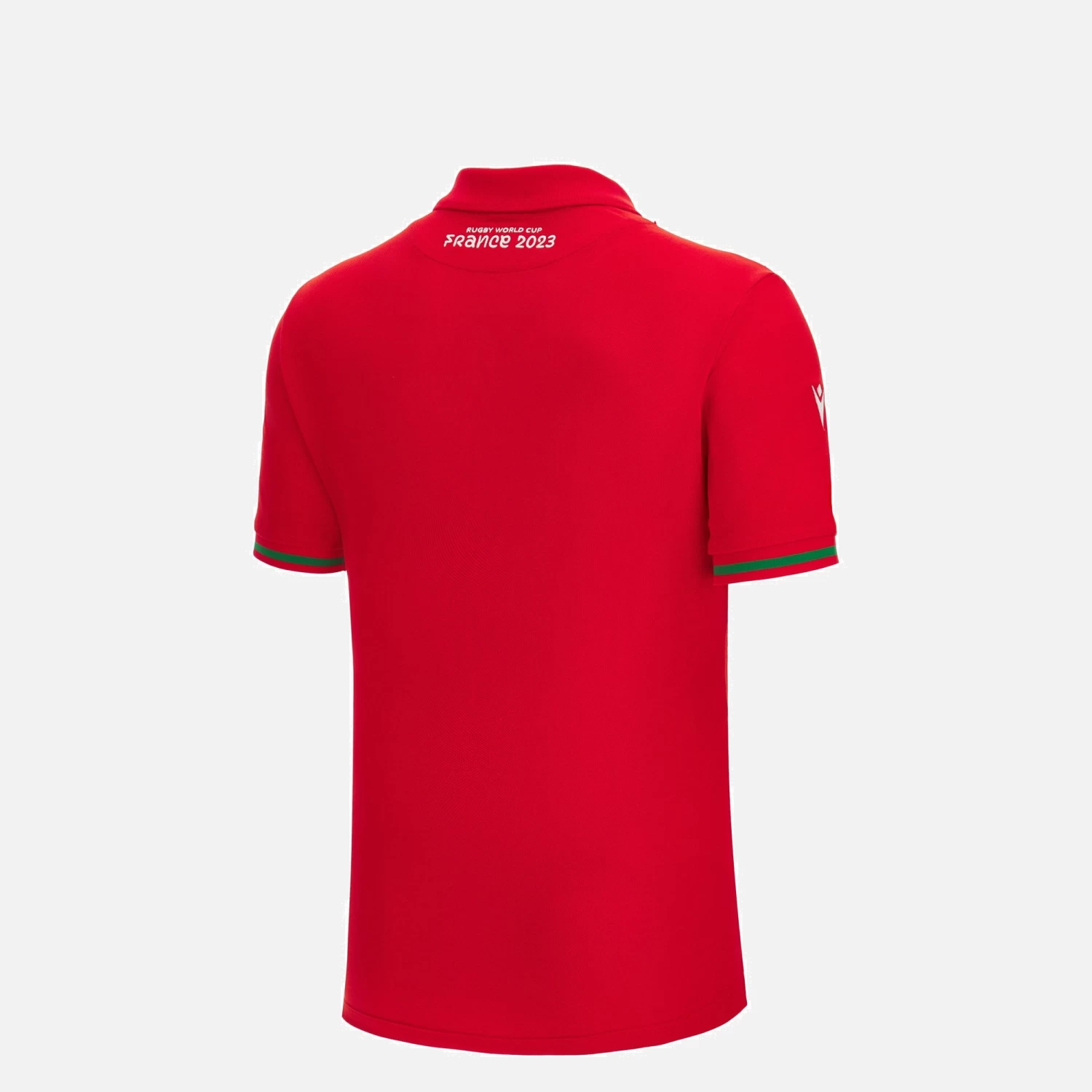 Rugby World Cup 2023 Welsh Rugby Junior Official Polycotton Polo 2 Rugby World Cup 2023 Welsh Rugby Junior Official Polycotton Polo - Image 2