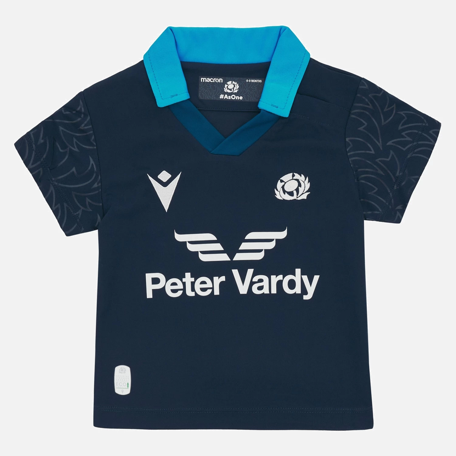 Scotland Rugby 2022/23 Baby Home Replica Shirt 1 Scotland Rugby 2022/23 Baby Home Replica Shirt