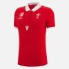 Rugby World Cup 2023 Welsh Rugby Woman Fan Line Polo Shirt