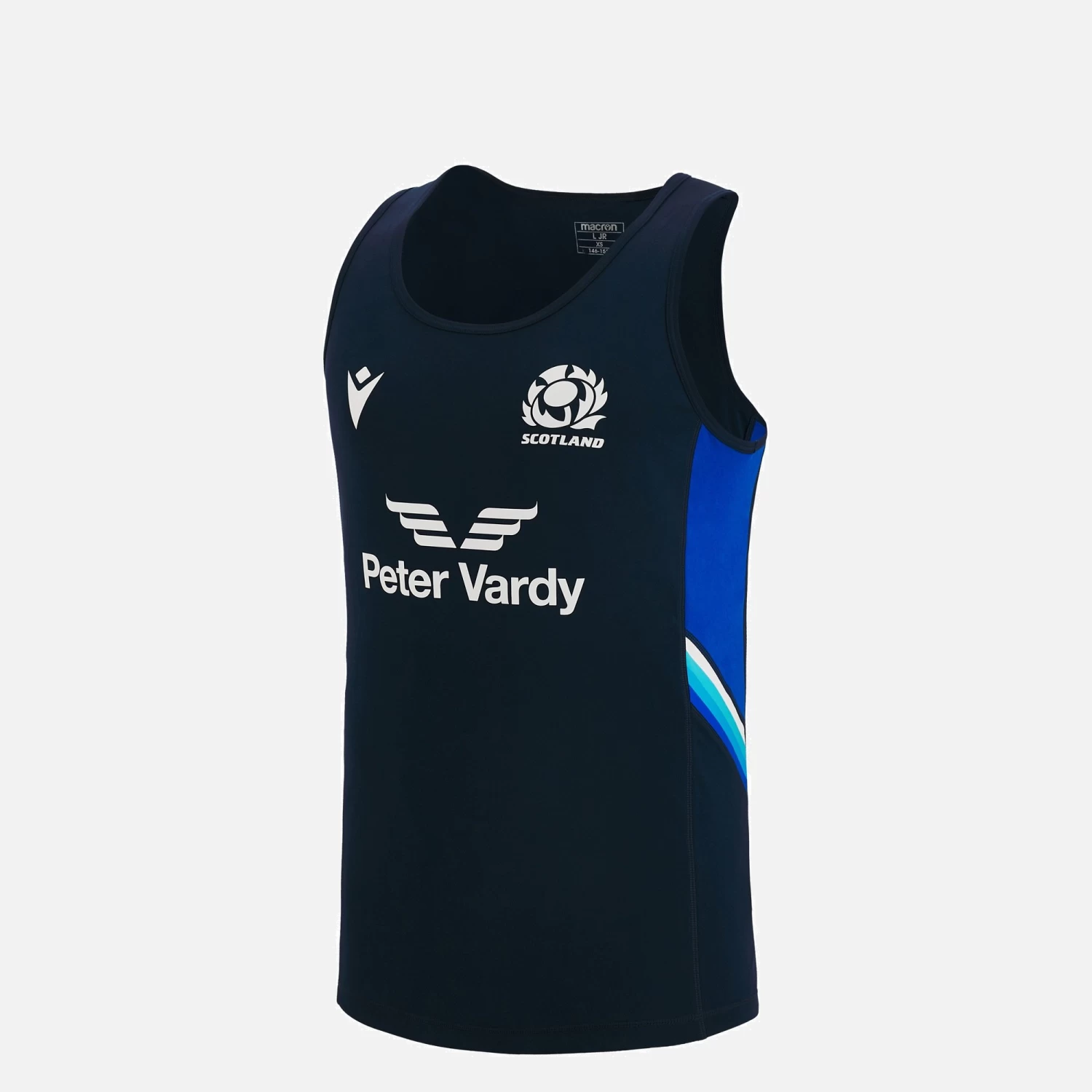 Scotland Rugby 2022/23 Junior Navy Training Tee 1 Scotland Rugby 2022/23 Junior Navy Training Tee