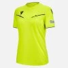 UEFA 2023/25 Referee Woman Neon Yellow Shirt