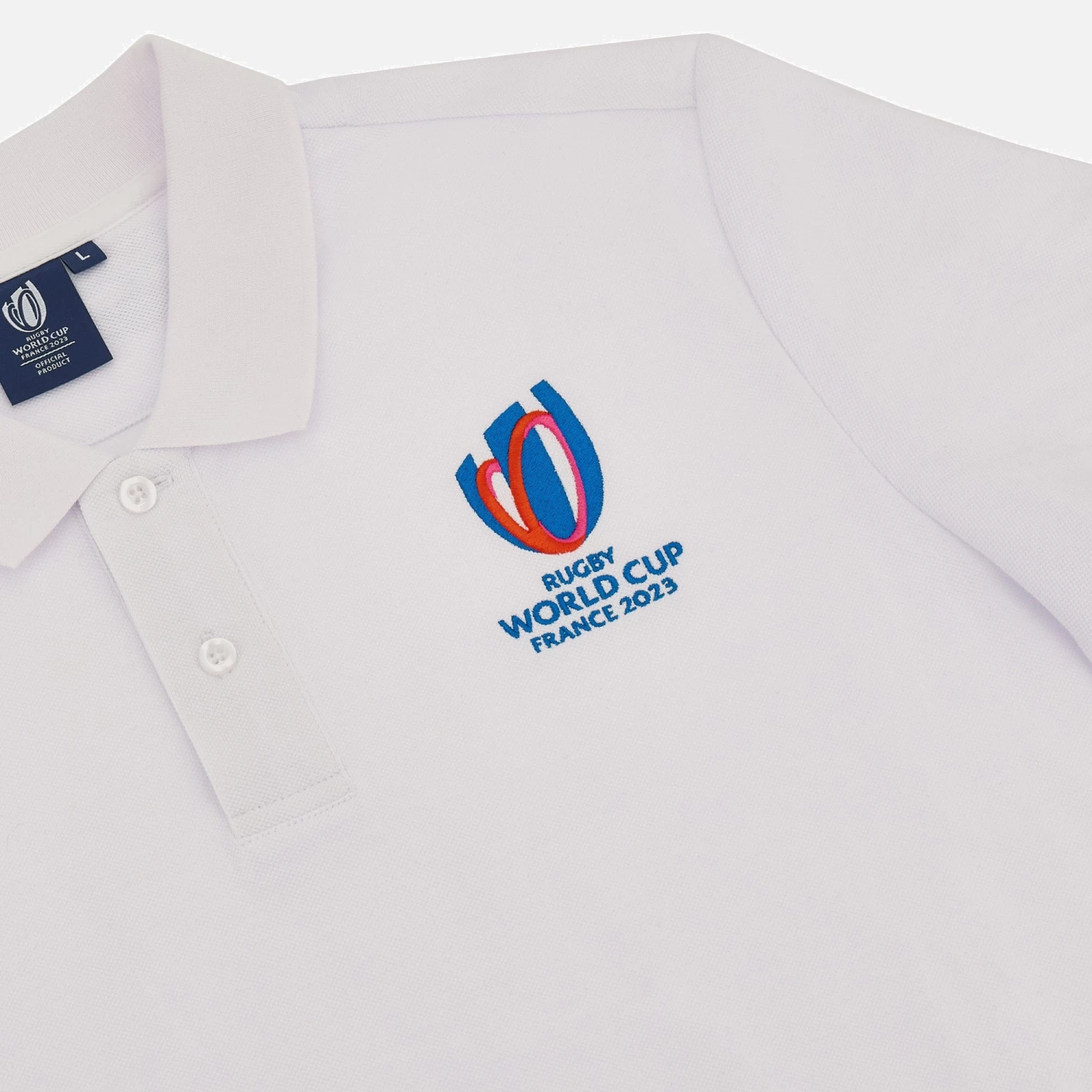 Rugby World Cup 2023 Junior Cotton Piquet Polo Shirt 3 Rugby World Cup 2023 Junior Cotton Piquet Polo Shirt - Image 3