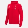 Rugby World Cup 2023 Welsh Rugby Adults' Fan Line Full Zip Hooded Sweatshirt