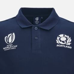 Rugby World Cup 2023 Scotland Rugby Adults' Official Polycotton Polo -Boutique Jersey Discount Store 53a31d7d2a235b6ee1be53facdeac35758564012 03