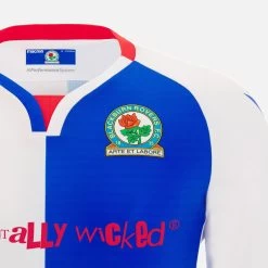Blackburn Rovers FC 2022/23 Adults' Home Shirt -Boutique Jersey Discount Store 57ae10645c1d5bd894da147fc8ced69158553203 03