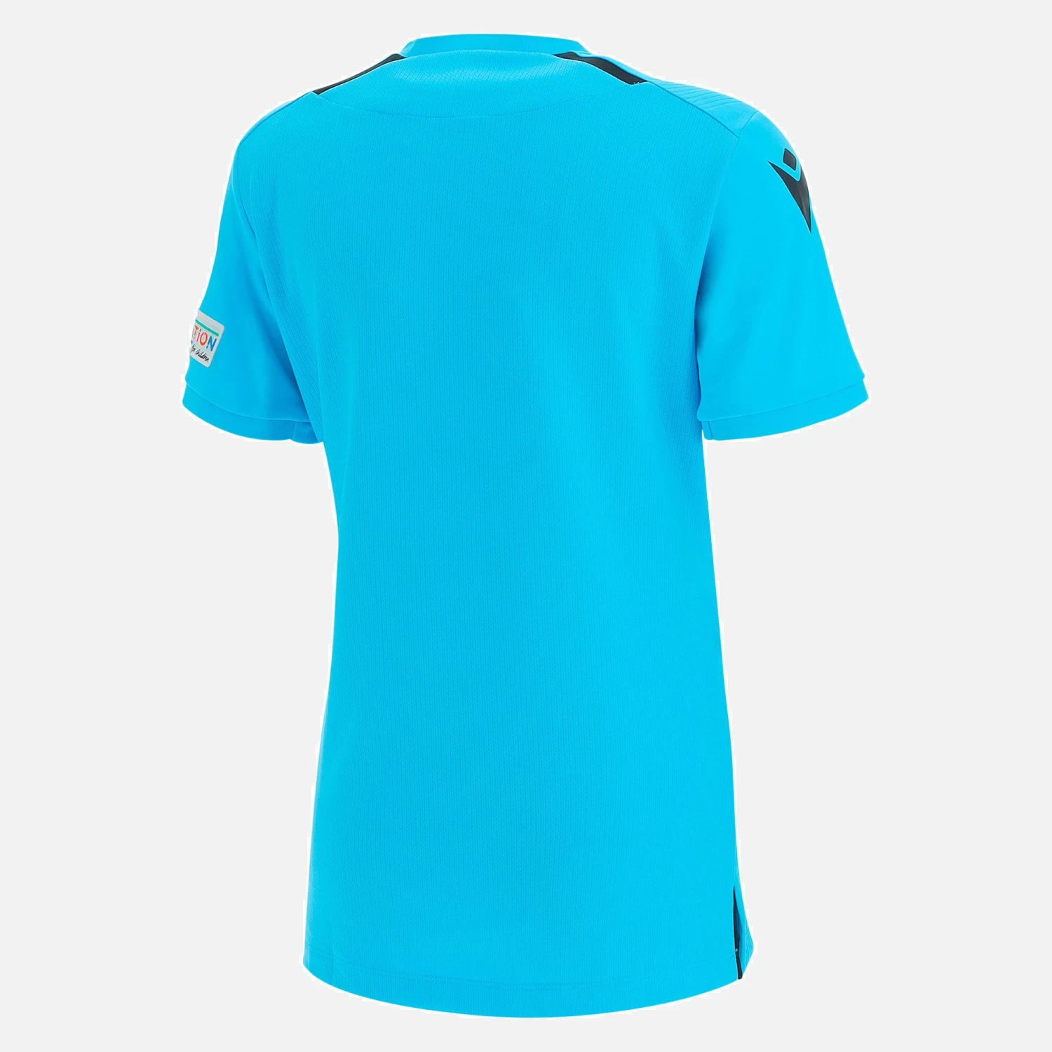 Uefa 2021 Referee Woman Neon Blue Shirt 2 Uefa 2021 Referee Woman Neon Blue Shirt - Image 2