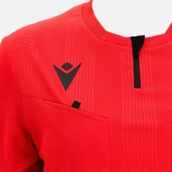 Uefa 2021 Referee Woman Red Shirt -Boutique Jersey Discount Store 58130032 04