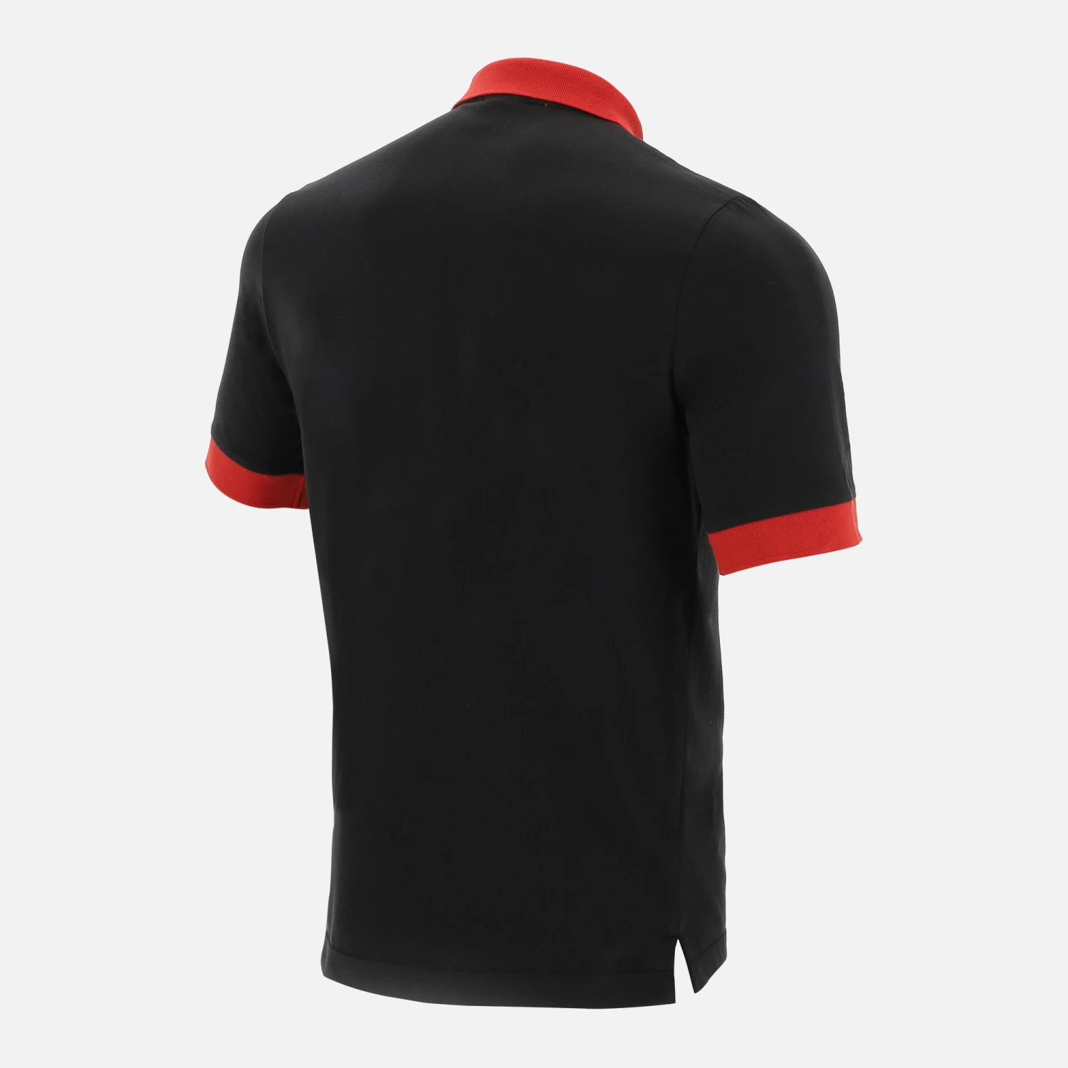 Welsh Rugby 2020/21 Black Piquet Cotton Polo Shirt From The Fans Collection 2 Welsh Rugby 2020/21 Black Piquet Cotton Polo Shirt From The Fans Collection - Image 2