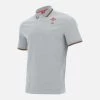 Welsh Rugby 2020/21 Grey Piquet Cotton Polo Shirt From The Fans Collection