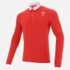 Welsh Rugby 2020/21 Red Cotton Jersey Polo Shirt From The Fans Collection
