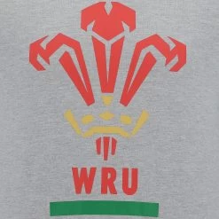 Welsh Rugby 2020/21 Fans Collection Melange Grey T-shirt -Boutique Jersey Discount Store 58195700 03