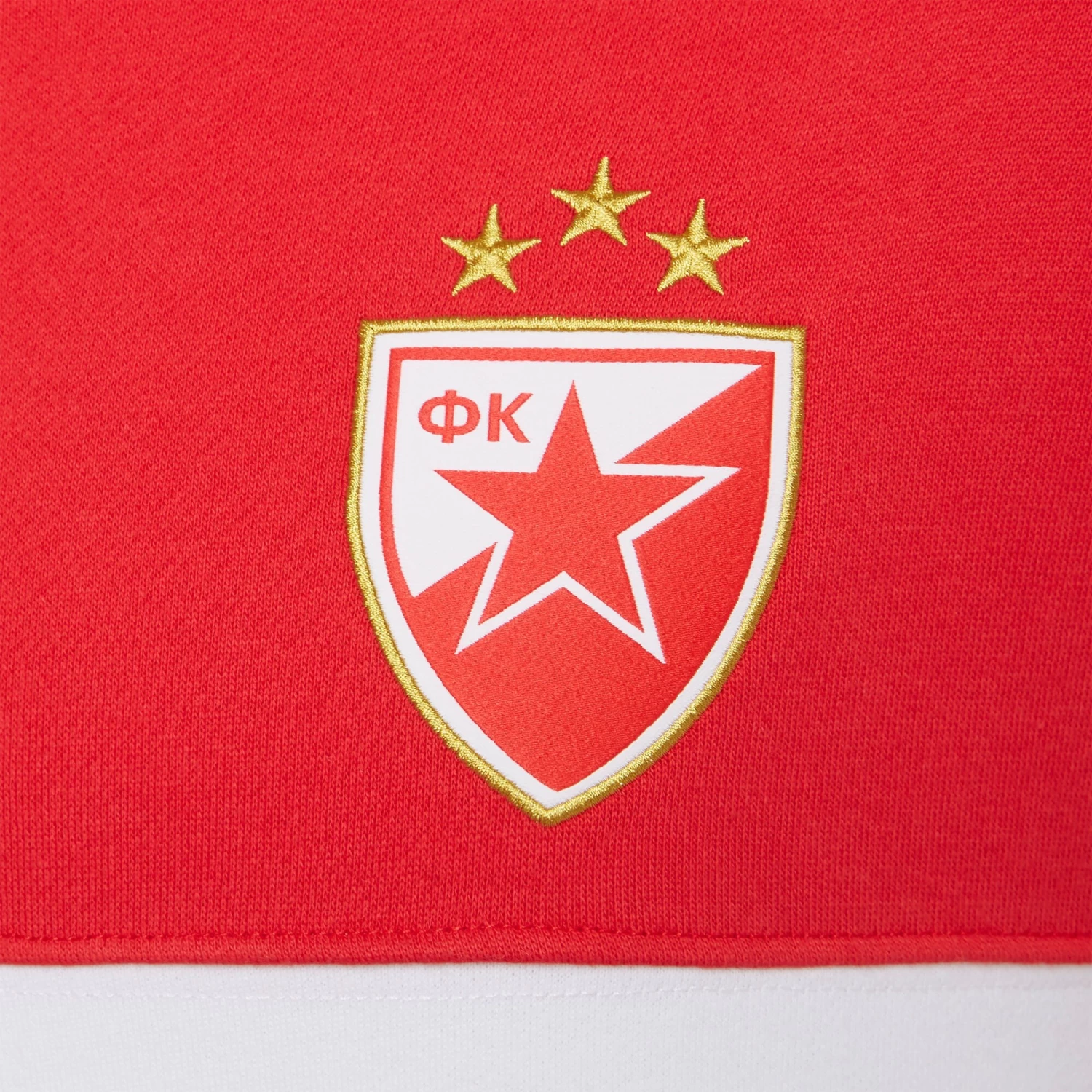 Red Star Belgrade 2020/21 Travel Cotton Sweatshirt 3 Red Star Belgrade 2020/21 Travel Cotton Sweatshirt - Image 3