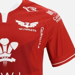 Scarlets 2021/22 Adults' Home Poly Replica Shirt -Boutique Jersey Discount Store 58532832 03