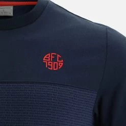 Bologna FC 2021/22 Fan Line Round Neck Raised Fleece Sweatshirt -Boutique Jersey Discount Store 58536306 03 6