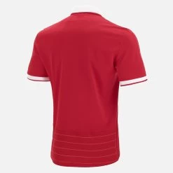 Welsh Rugby 2021/22 Junior Short Sleeve Home Cotton Replica Shirt -Boutique Jersey Discount Store 58537499 02