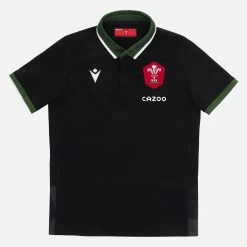 Welsh Rugby 2021/22 Junior Short Sleeve Away Cotton Replica Shirt