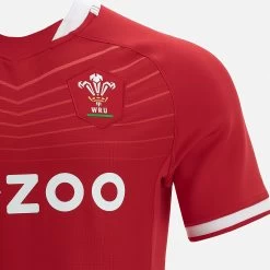 Welsh Rugby 2021/22 Home Body Fit Match Shirt -Boutique Jersey Discount Store 58538434 03