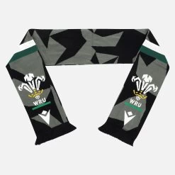 Welsh Rugby 2021/22 Black Scarf (opt 2)
