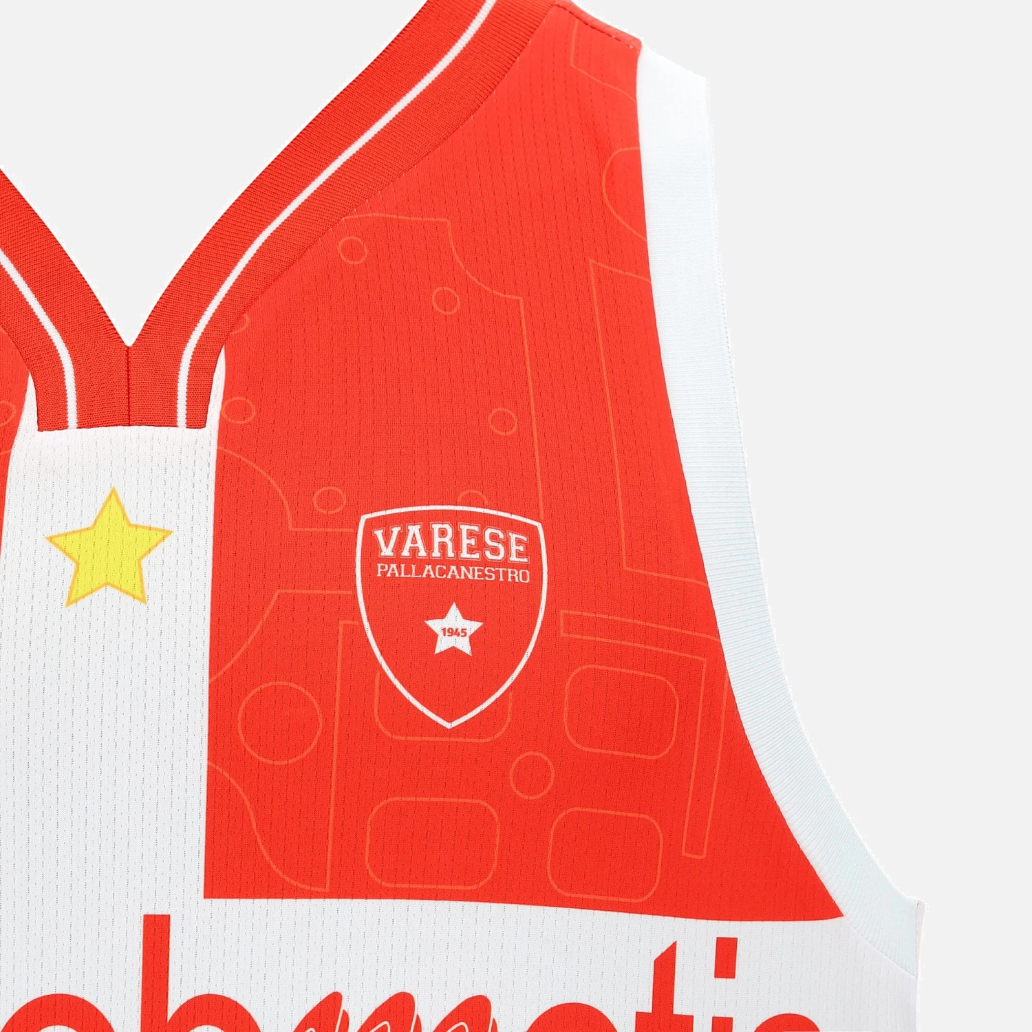 Varese Basket 2021/22 Adults' Away Singlet 3 Varese Basket 2021/22 Adults' Away Singlet - Image 3