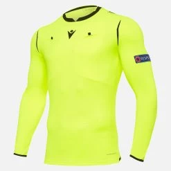 Referee Neon Yellow Shirt UEFA EURO 2020