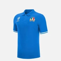 Rugby World Cup 2023 Italia Rugby Junior Official Polycotton Polo