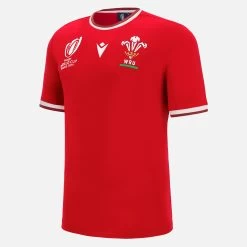 Rugby World Cup 2023 Welsh Rugby Adults' Official Polycotton T-shirt