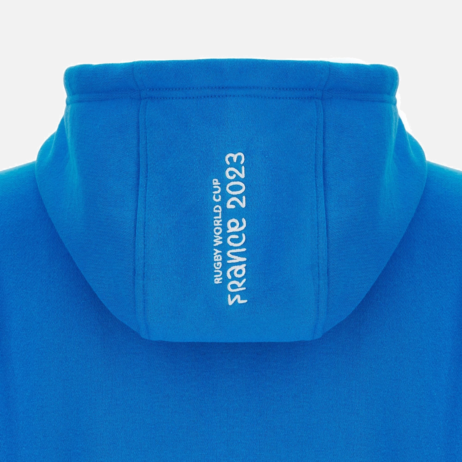 Rugby World Cup 2023 Italia Rugby Adults' Full Zip Cotton Hooded Sweatshirt 4 Rugby World Cup 2023 Italia Rugby Adults' Full Zip Cotton Hooded Sweatshirt - Image 4