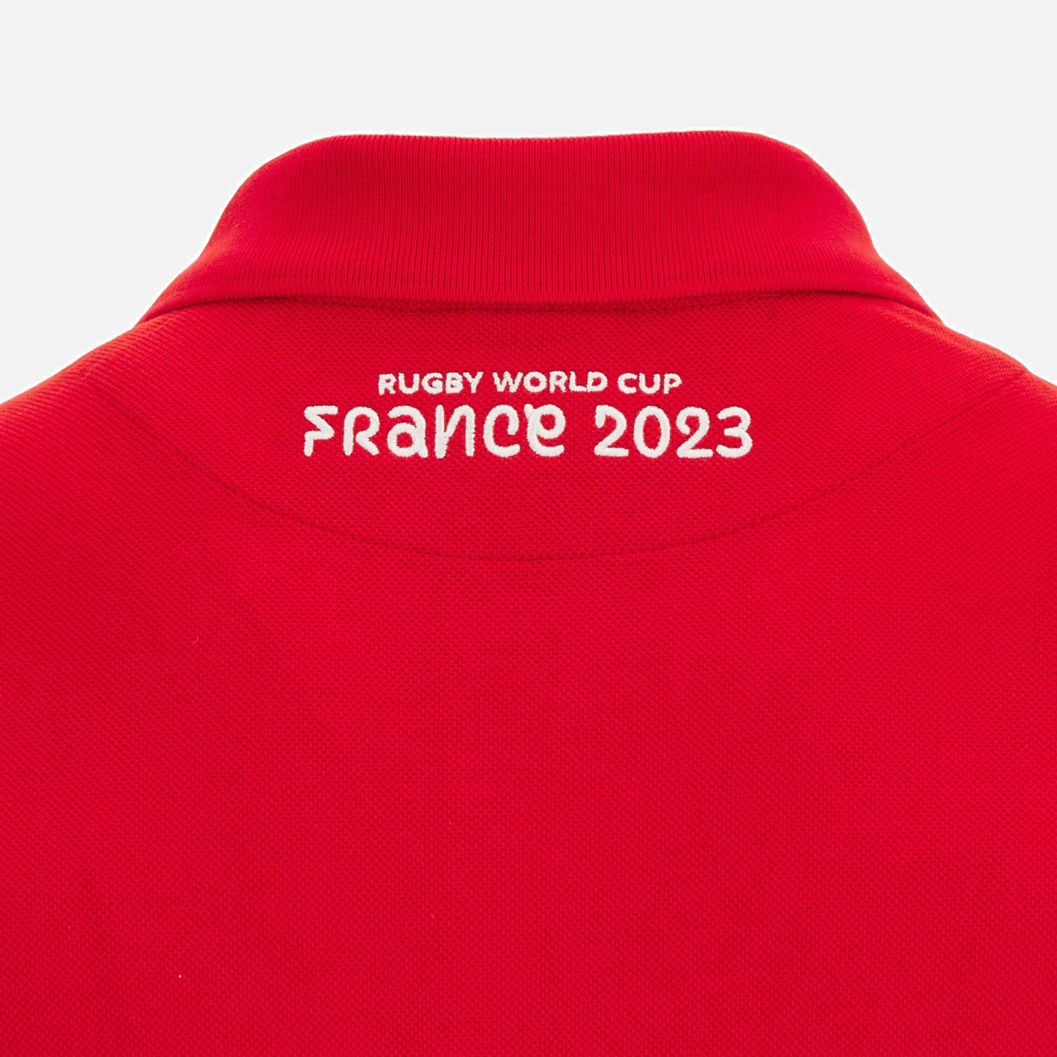 Rugby World Cup 2023 Welsh Rugby Junior Official Polycotton Polo 4 Rugby World Cup 2023 Welsh Rugby Junior Official Polycotton Polo - Image 4