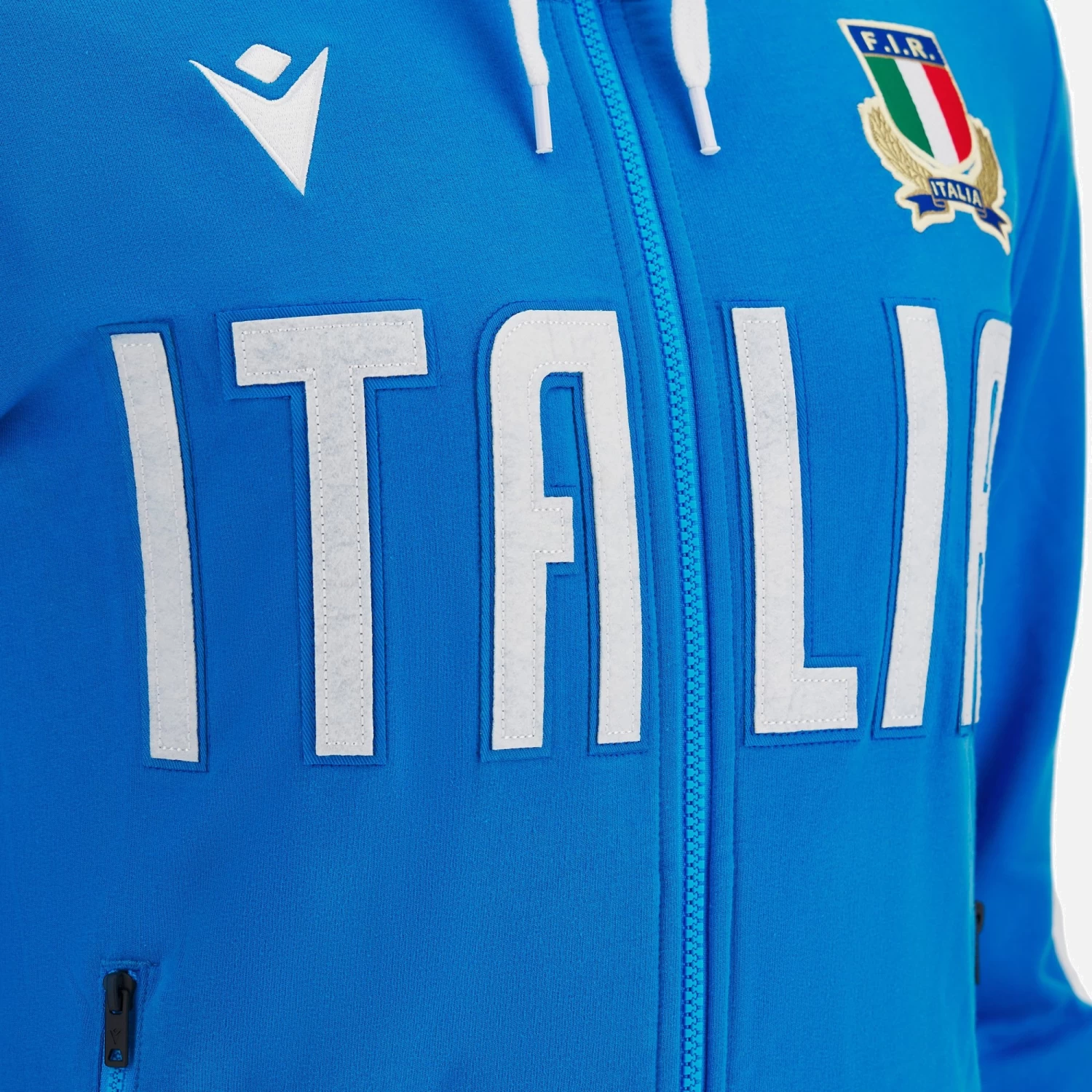 Italia Rugby 2022/23 Junior Travel Cotton Sweatshirt 4 Italia Rugby 2022/23 Junior Travel Cotton Sweatshirt - Image 4