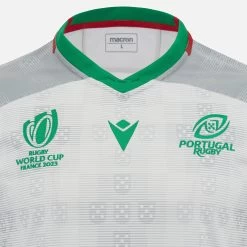 Rugby World Cup 2023 Portugal National Rugby Union Team Adults' Away Replica Shirt -Boutique Jersey Discount Store 72ee3b8f832680f7b3ec884eb9745e5f58582878 03