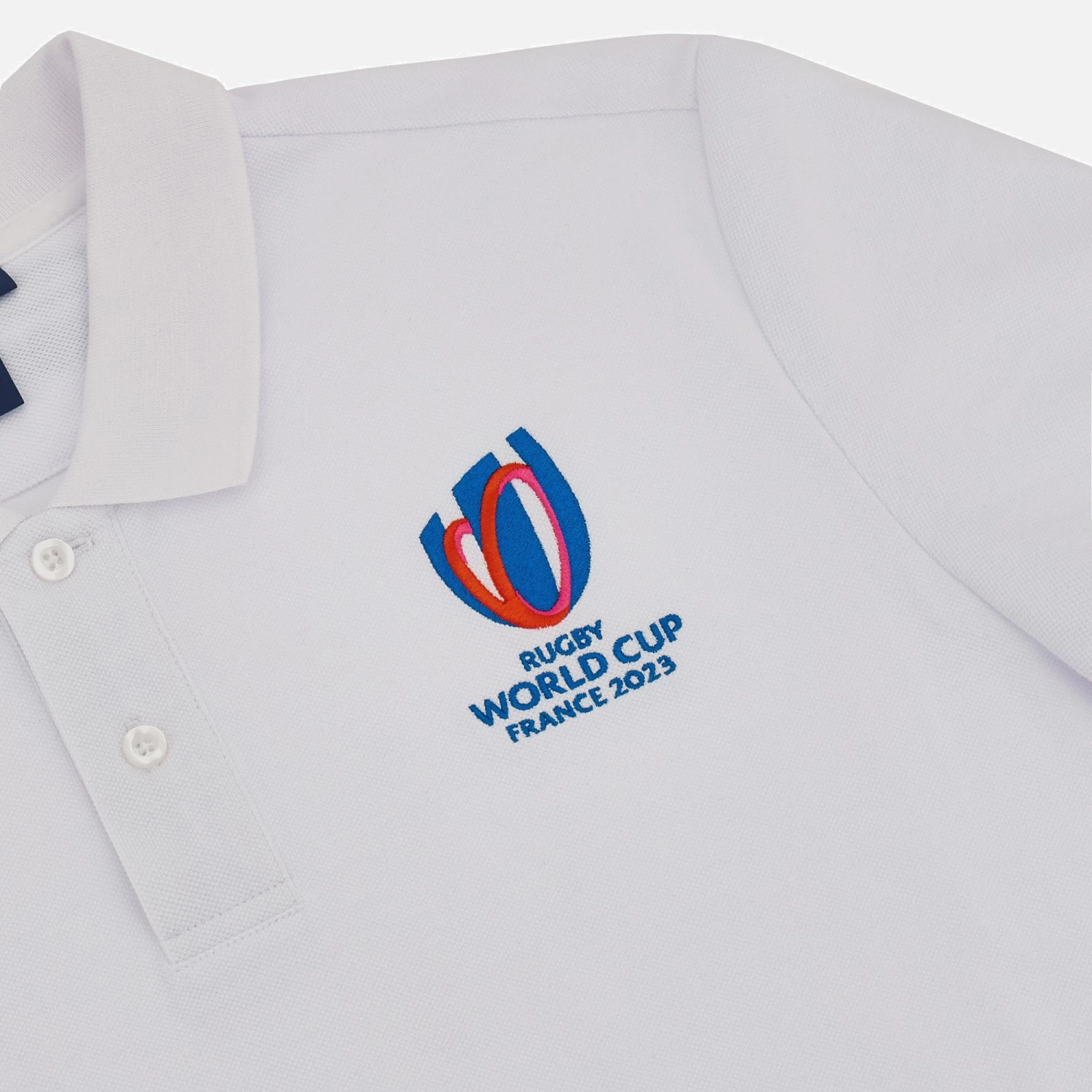 Rugby World Cup 2023 Woman Cotton Piquet Polo 3 Rugby World Cup 2023 Woman Cotton Piquet Polo - Image 3