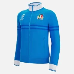 Rugby World Cup 2023 Italia Rugby Adults' Full Zip Cotton Sweatshirt
