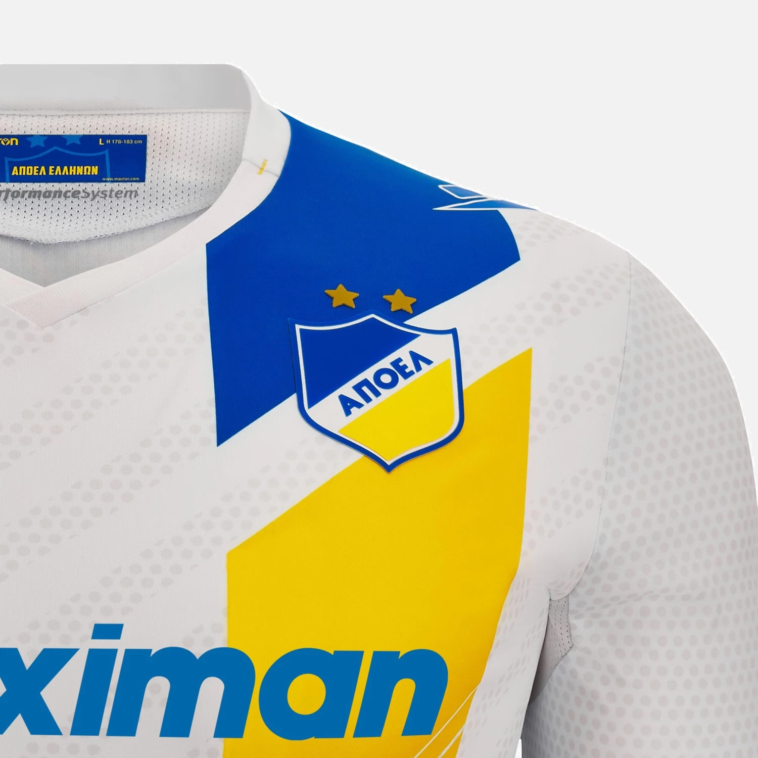 Apoel FC 2022/23 Adults' Away Match Jersey 3 Apoel FC 2022/23 Adults' Away Match Jersey - Image 3