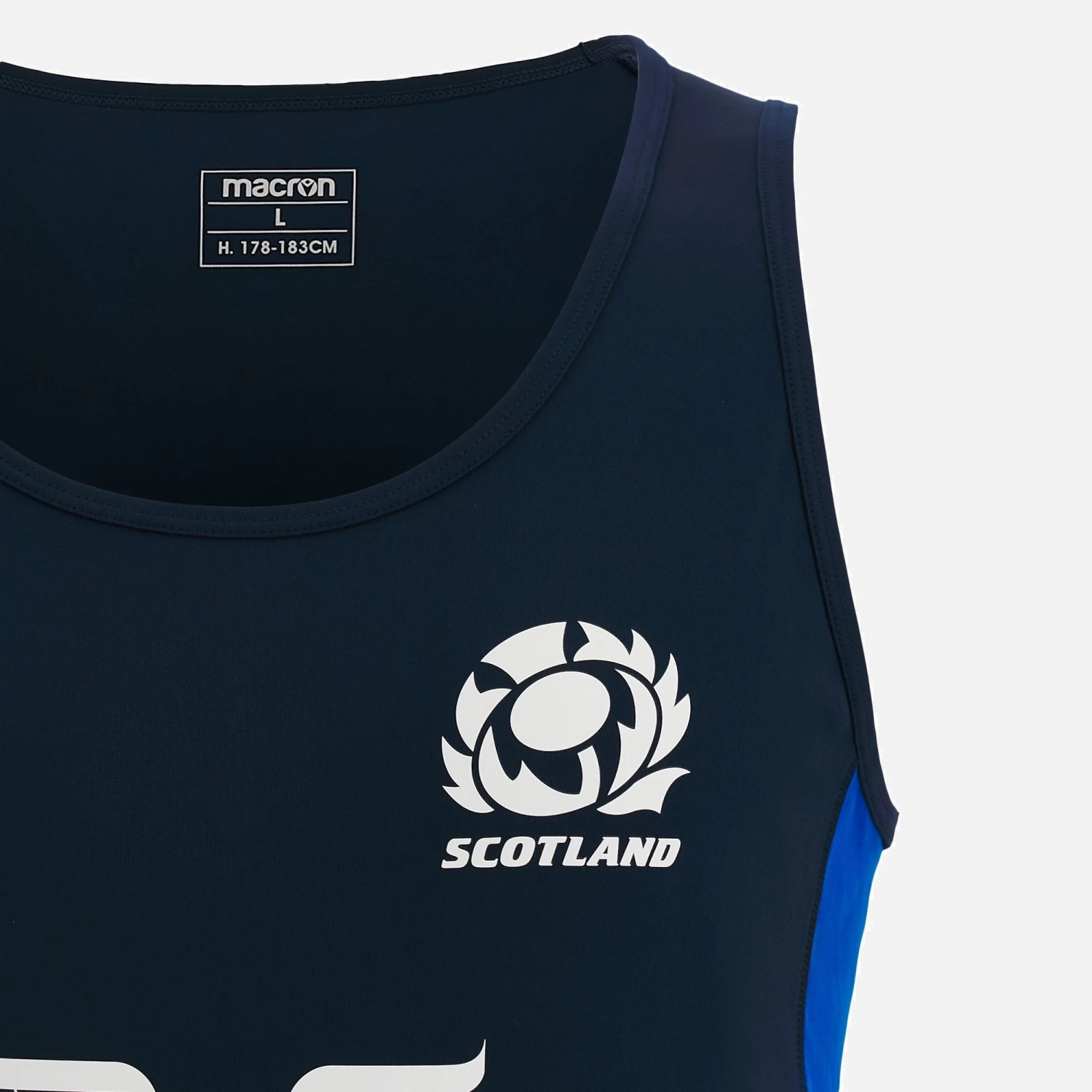 Scotland Rugby 2022/23 Training Singlet 3 Scotland Rugby 2022/23 Training Singlet - Image 3