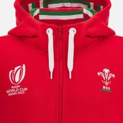 Rugby World Cup 2023 Welsh Rugby Adults' Full Zip Cotton Hooded Sweatshirt -Boutique Jersey Discount Store 94a0202084a1455f13a8aec5ee85413b58564000 03