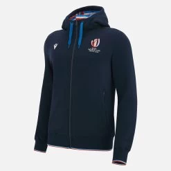 Rugby World Cup 2023 Adults' Full Zip Cotton Hooded Sweatshirt