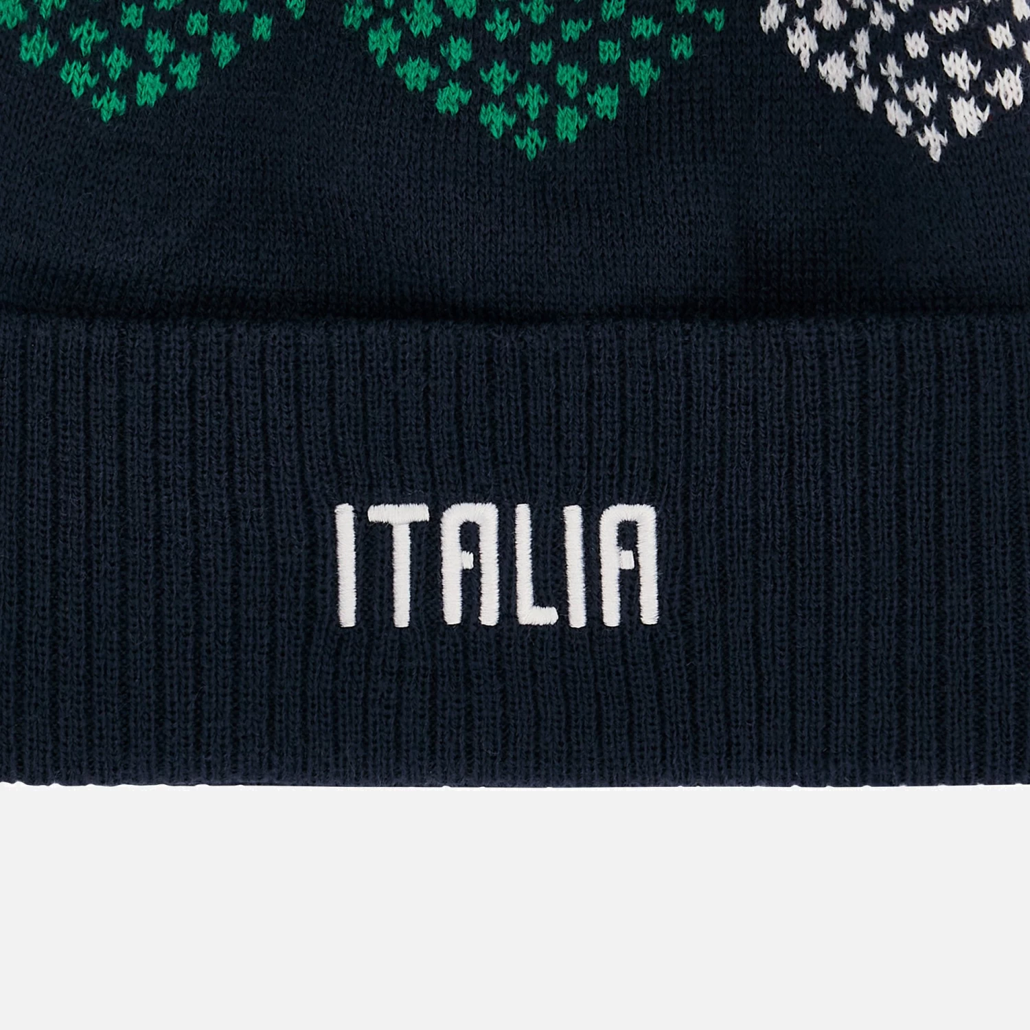 Italia Rugby 2022/23 Adults' Hat With Pompom 2 Italia Rugby 2022/23 Adults' Hat With Pompom - Image 2