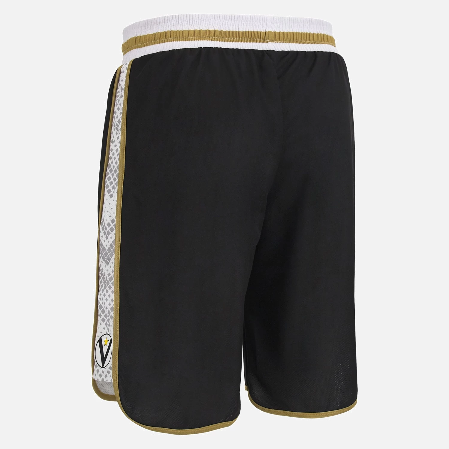 Virtus Bologna Europa 2022/23 Adults' Home Shorts 2 Virtus Bologna Europa 2022/23 Adults' Home Shorts - Image 2