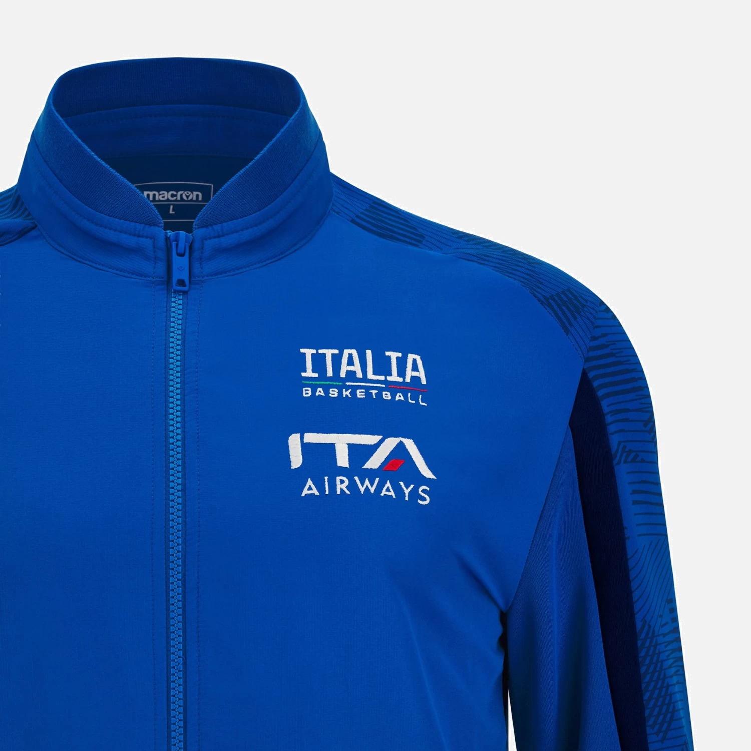 Italbasket 2023/24 Adults' Full Zip Travel Top 3 Italbasket 2023/24 Adults' Full Zip Travel Top - Image 3