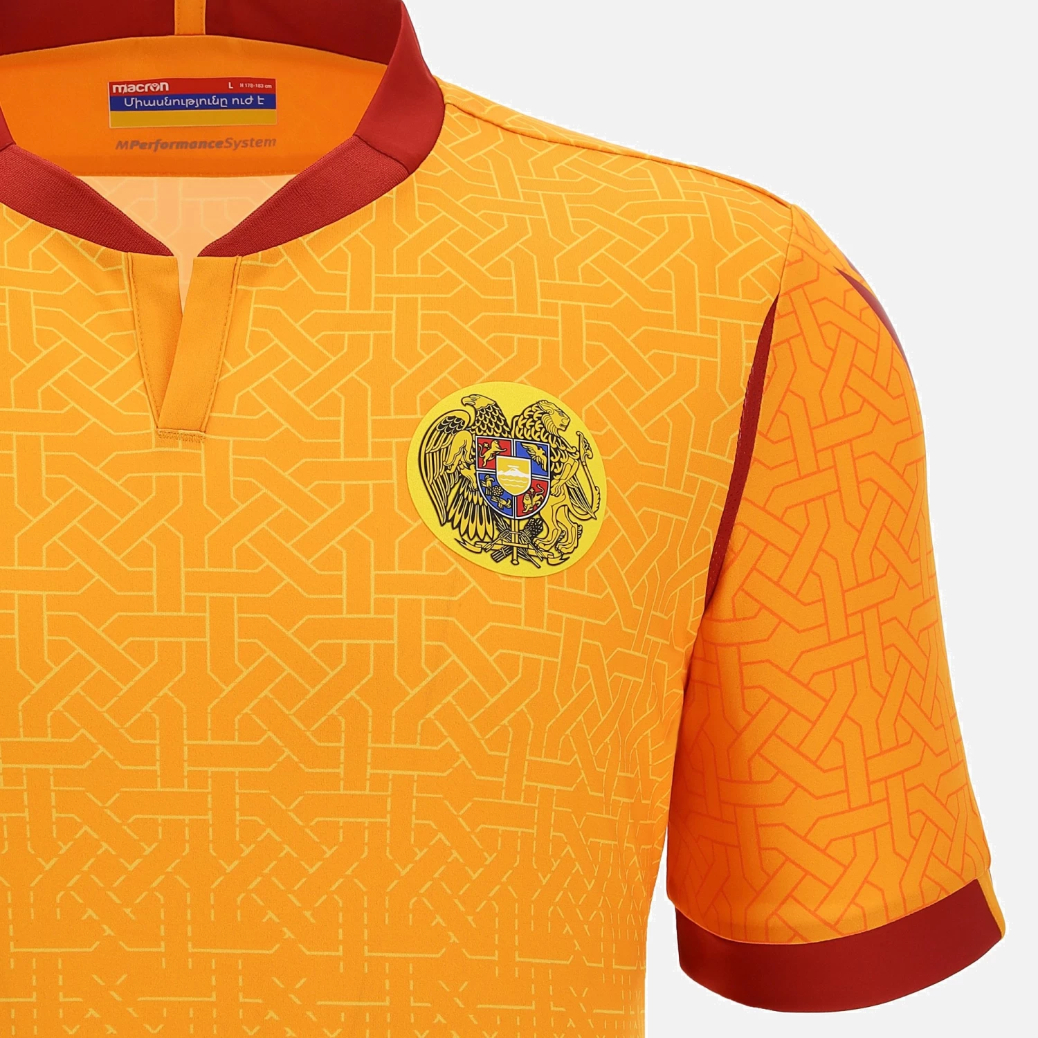 Football Federation Of Armenia 2022/23 Adults' Away Match Jersey 3 Football Federation Of Armenia 2022/23 Adults' Away Match Jersey - Image 3