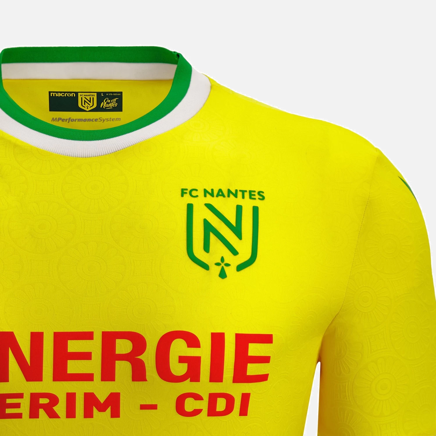 FC Nantes 2022/23 Adults' Home Shirt 3 FC Nantes 2022/23 Adults' Home Shirt - Image 3