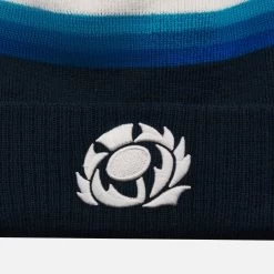 Scotland Rugby Navy And Royal Blue Pom Pom Beanie -Boutique Jersey Discount Store afc5cdf7b5e31c5c05468e8d8aa16ac958552116 02