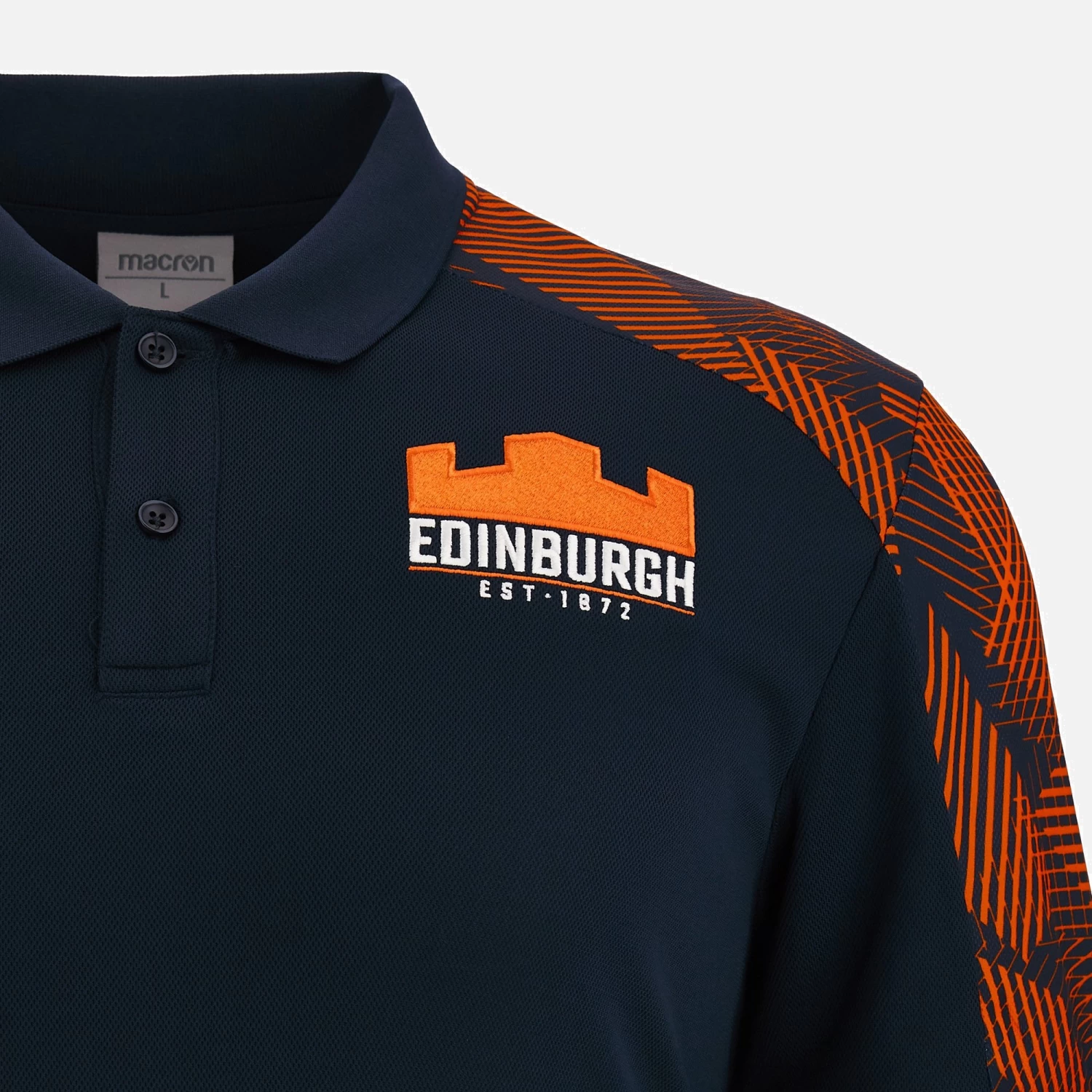 Edinburgh Rugby 2022/23 Travel Polo 3 Edinburgh Rugby 2022/23 Travel Polo - Image 3